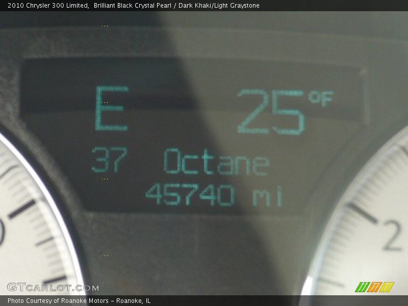 Brilliant Black Crystal Pearl / Dark Khaki/Light Graystone 2010 Chrysler 300 Limited