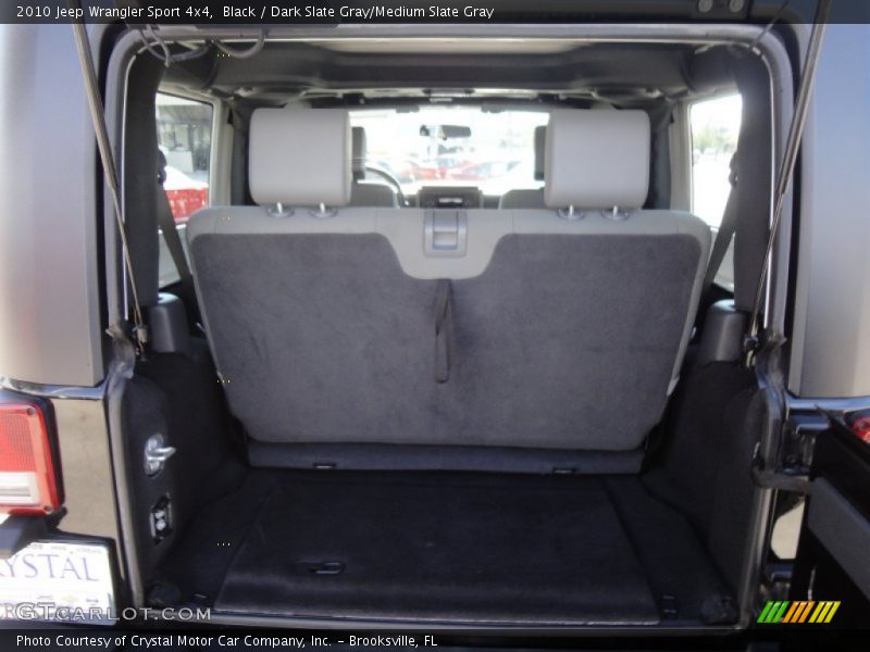 Black / Dark Slate Gray/Medium Slate Gray 2010 Jeep Wrangler Sport 4x4
