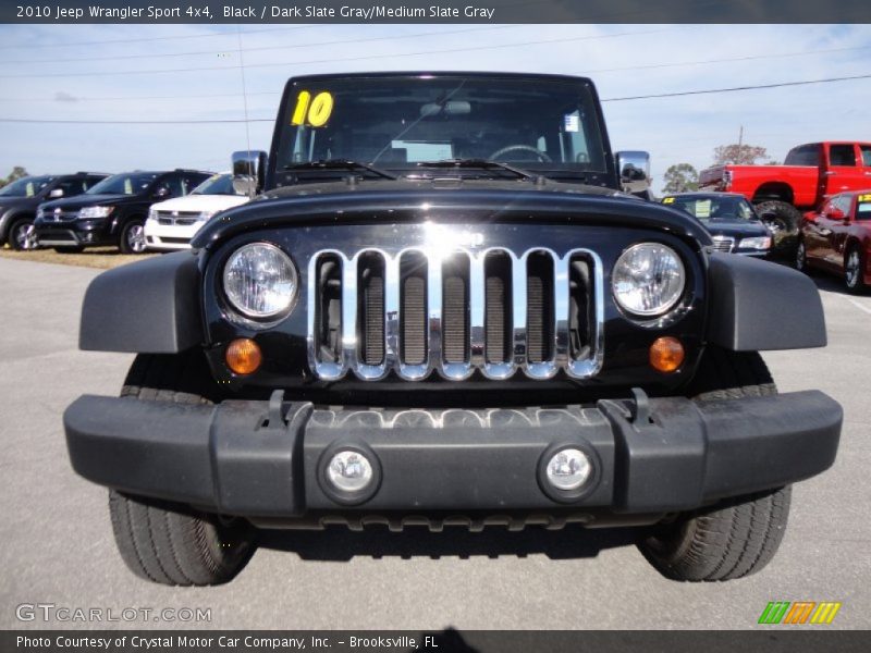 Black / Dark Slate Gray/Medium Slate Gray 2010 Jeep Wrangler Sport 4x4