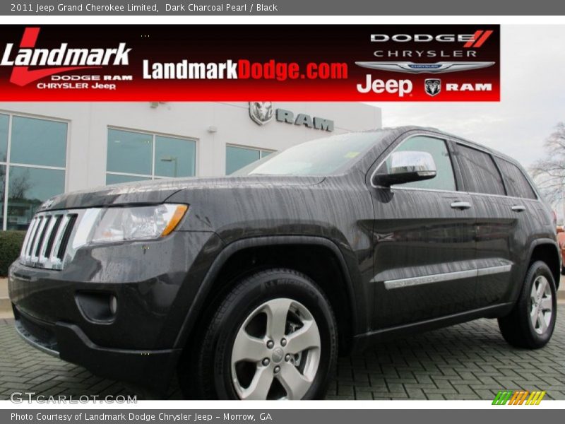 Dark Charcoal Pearl / Black 2011 Jeep Grand Cherokee Limited