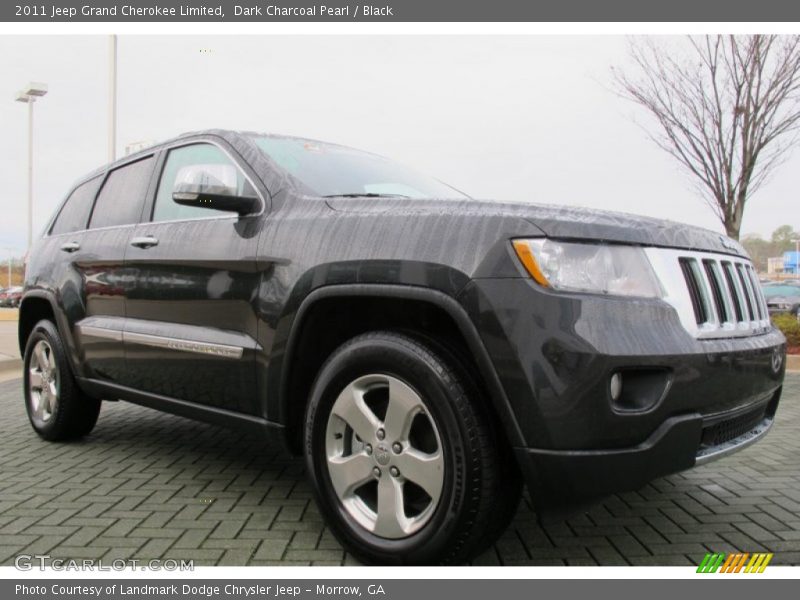 Dark Charcoal Pearl / Black 2011 Jeep Grand Cherokee Limited