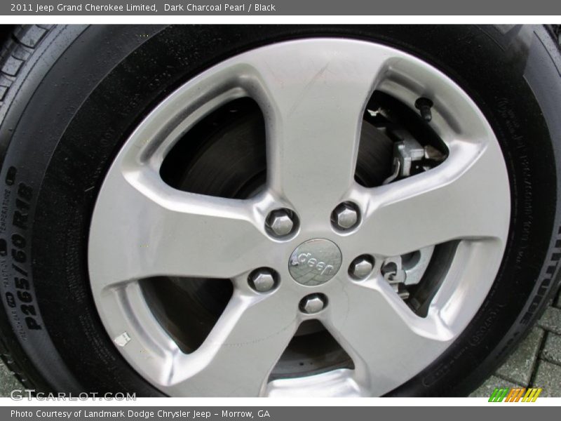 Dark Charcoal Pearl / Black 2011 Jeep Grand Cherokee Limited