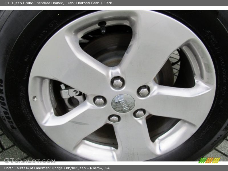 Dark Charcoal Pearl / Black 2011 Jeep Grand Cherokee Limited