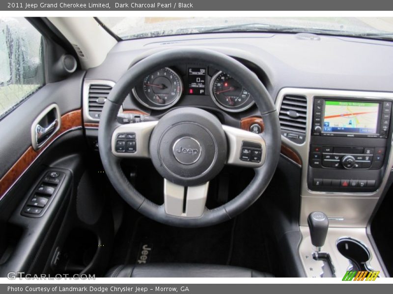 Dark Charcoal Pearl / Black 2011 Jeep Grand Cherokee Limited