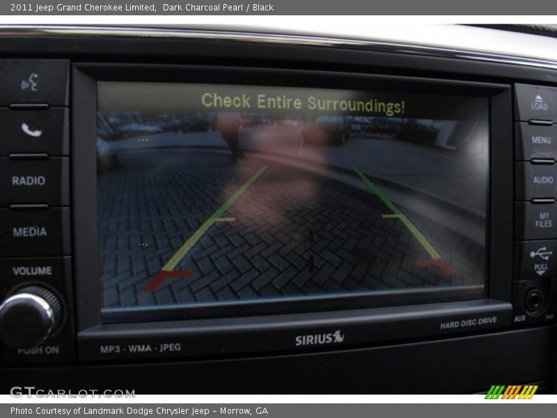 Dark Charcoal Pearl / Black 2011 Jeep Grand Cherokee Limited