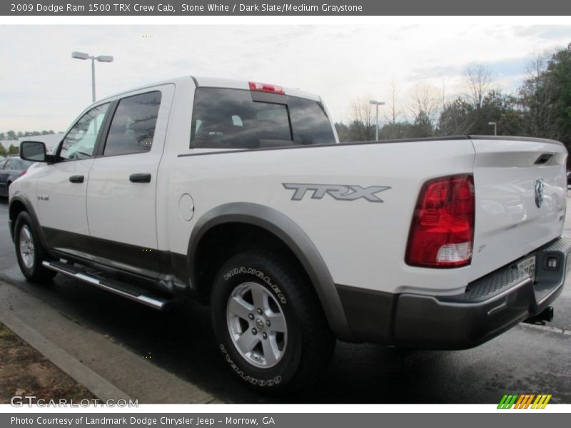Stone White / Dark Slate/Medium Graystone 2009 Dodge Ram 1500 TRX Crew Cab