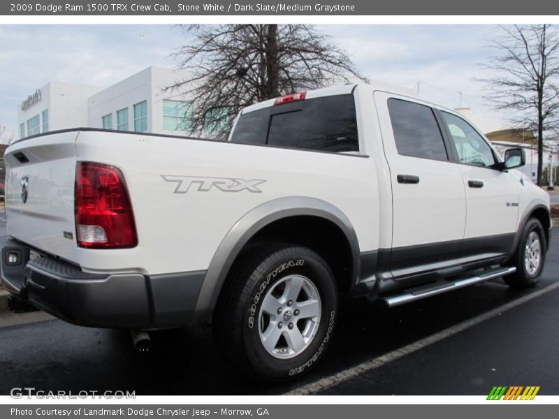 Stone White / Dark Slate/Medium Graystone 2009 Dodge Ram 1500 TRX Crew Cab