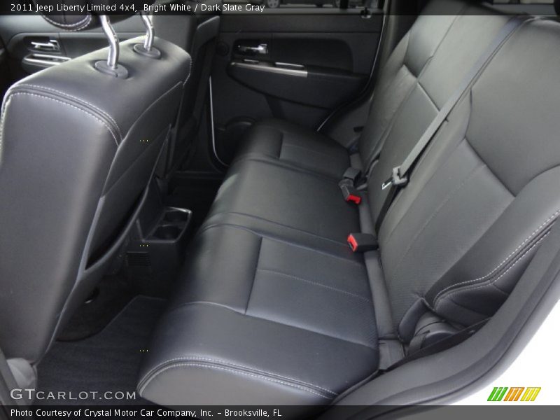 Bright White / Dark Slate Gray 2011 Jeep Liberty Limited 4x4