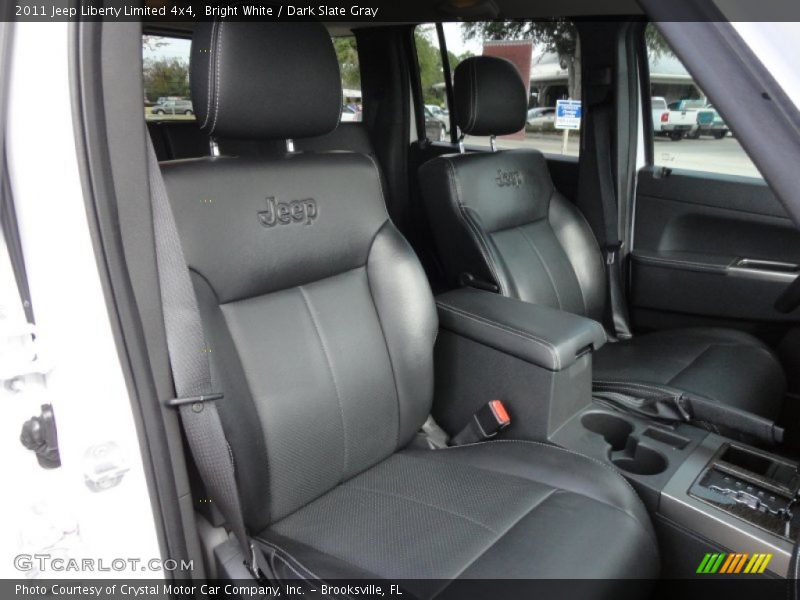 Bright White / Dark Slate Gray 2011 Jeep Liberty Limited 4x4
