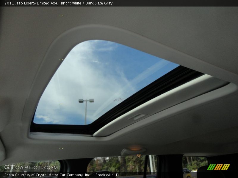Bright White / Dark Slate Gray 2011 Jeep Liberty Limited 4x4
