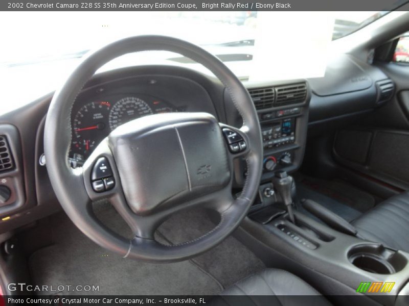 Dashboard of 2002 Camaro Z28 SS 35th Anniversary Edition Coupe