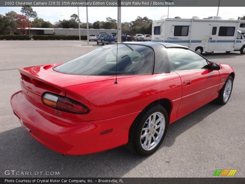  2002 Camaro Z28 SS 35th Anniversary Edition Coupe Bright Rally Red