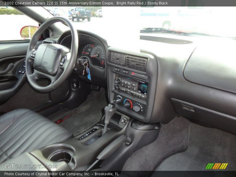 Dashboard of 2002 Camaro Z28 SS 35th Anniversary Edition Coupe