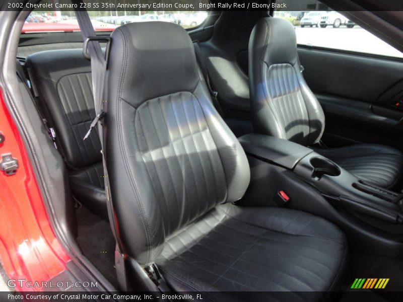  2002 Camaro Z28 SS 35th Anniversary Edition Coupe Ebony Black Interior