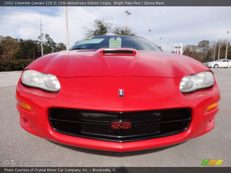  2002 Camaro Z28 SS 35th Anniversary Edition Coupe Bright Rally Red