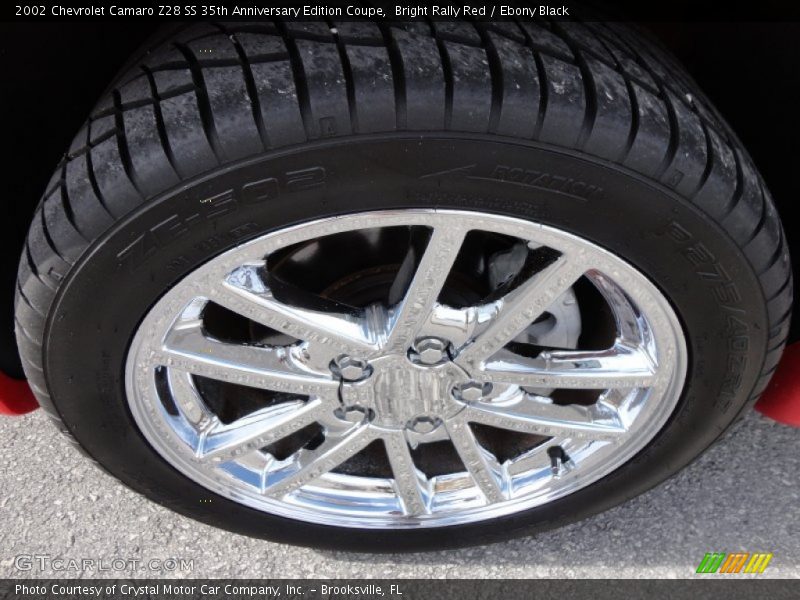  2002 Camaro Z28 SS 35th Anniversary Edition Coupe Wheel