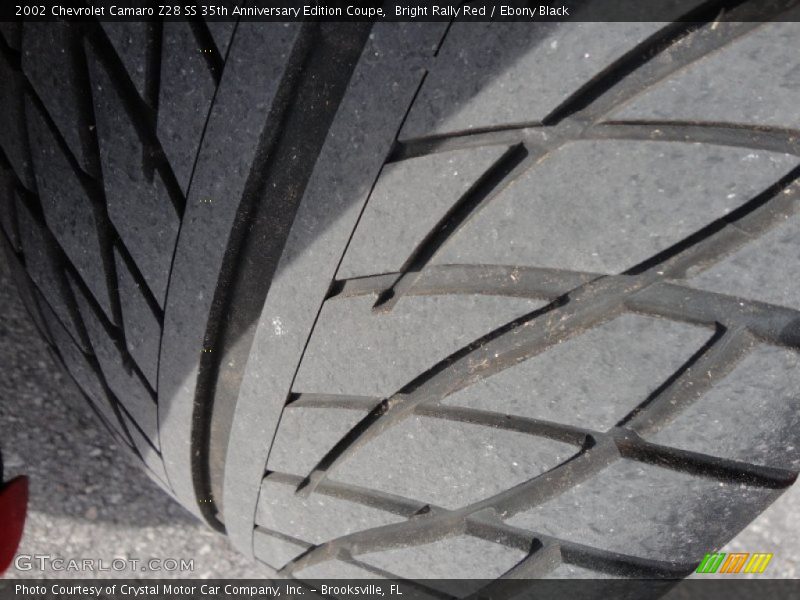 Bright Rally Red / Ebony Black 2002 Chevrolet Camaro Z28 SS 35th Anniversary Edition Coupe