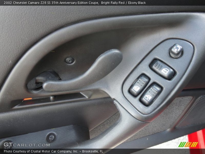 Bright Rally Red / Ebony Black 2002 Chevrolet Camaro Z28 SS 35th Anniversary Edition Coupe