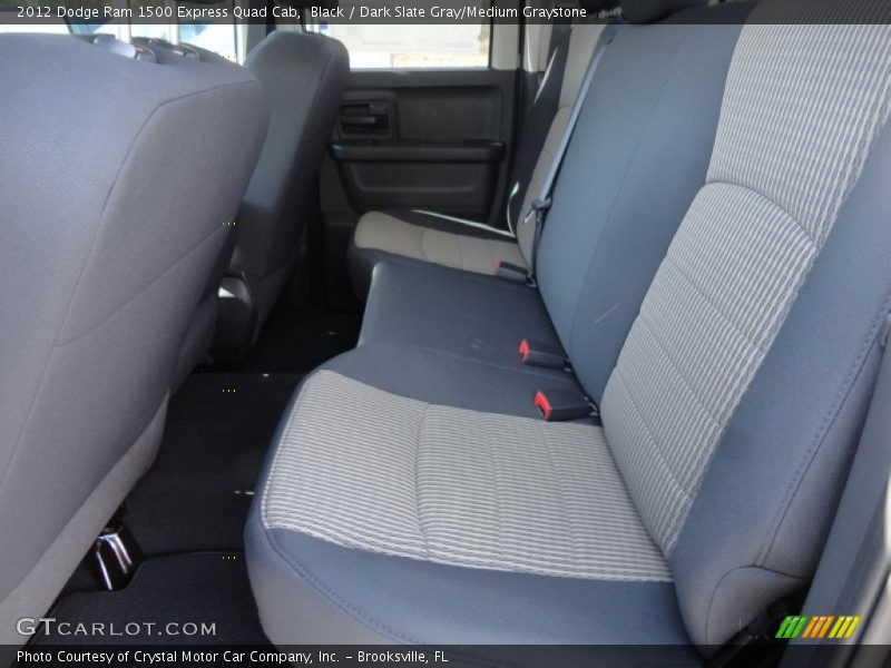 Black / Dark Slate Gray/Medium Graystone 2012 Dodge Ram 1500 Express Quad Cab