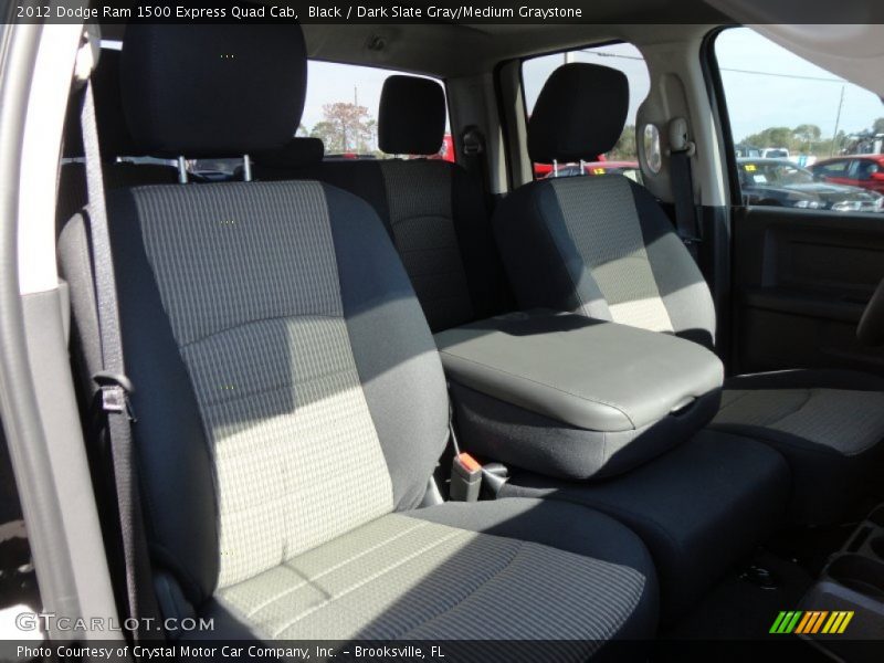 Black / Dark Slate Gray/Medium Graystone 2012 Dodge Ram 1500 Express Quad Cab
