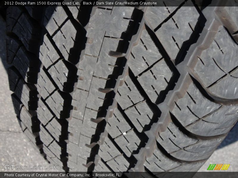 Black / Dark Slate Gray/Medium Graystone 2012 Dodge Ram 1500 Express Quad Cab
