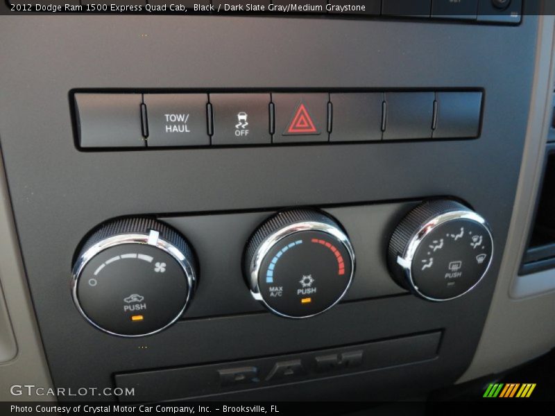 Black / Dark Slate Gray/Medium Graystone 2012 Dodge Ram 1500 Express Quad Cab