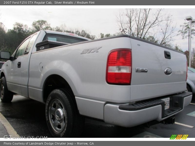 Silver Metallic / Medium Flint 2007 Ford F150 STX Regular Cab