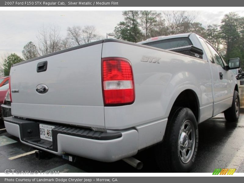 Silver Metallic / Medium Flint 2007 Ford F150 STX Regular Cab