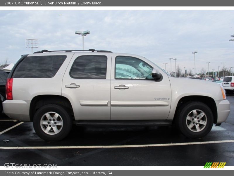 Silver Birch Metallic / Ebony Black 2007 GMC Yukon SLT
