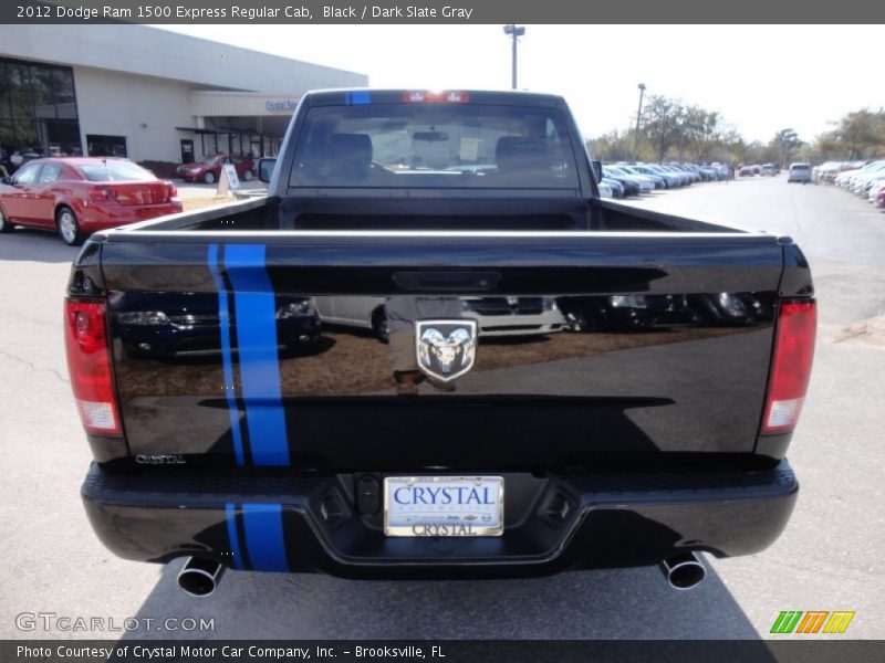 Black / Dark Slate Gray 2012 Dodge Ram 1500 Express Regular Cab