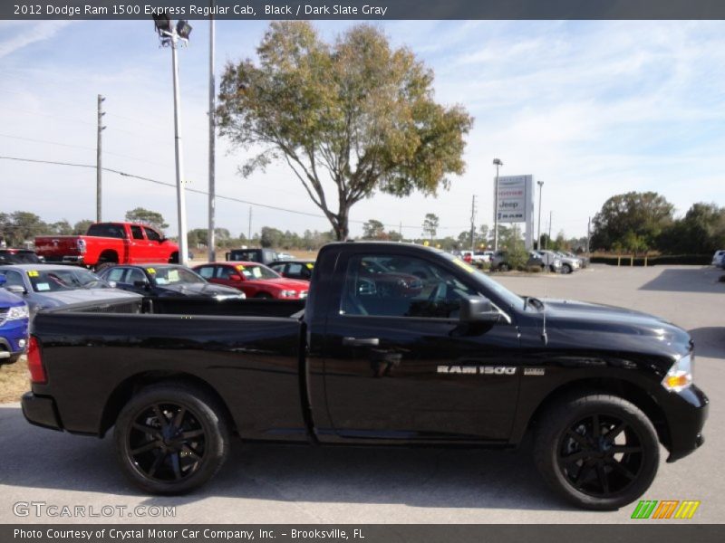 Black / Dark Slate Gray 2012 Dodge Ram 1500 Express Regular Cab