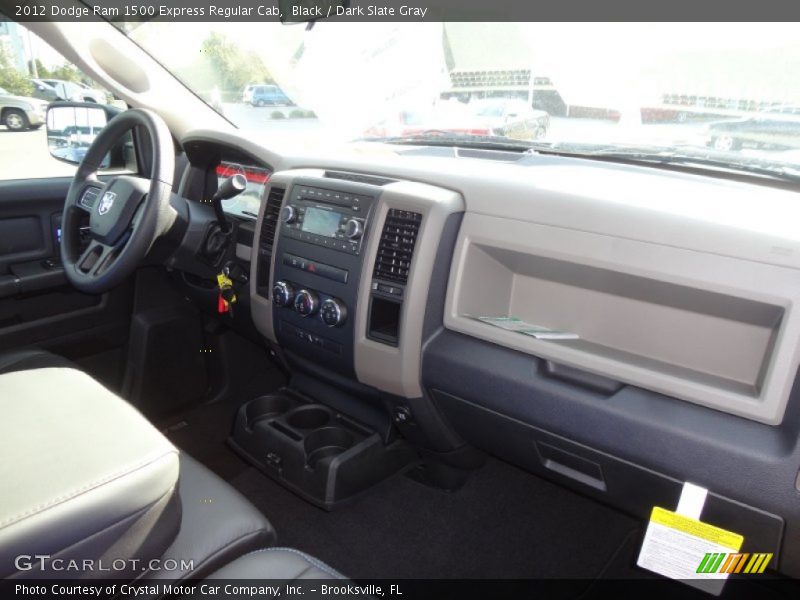 Black / Dark Slate Gray 2012 Dodge Ram 1500 Express Regular Cab