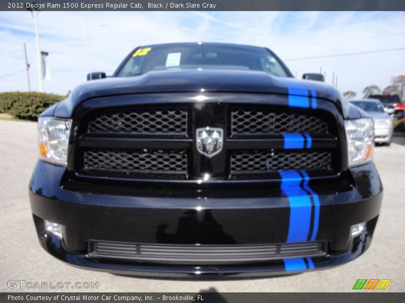 Black / Dark Slate Gray 2012 Dodge Ram 1500 Express Regular Cab