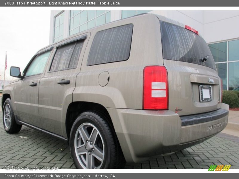Light Khaki Metallic / Pastel Pebble Beige 2008 Jeep Patriot Sport