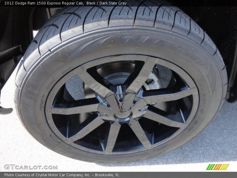 Custom Wheels of 2012 Ram 1500 Express Regular Cab