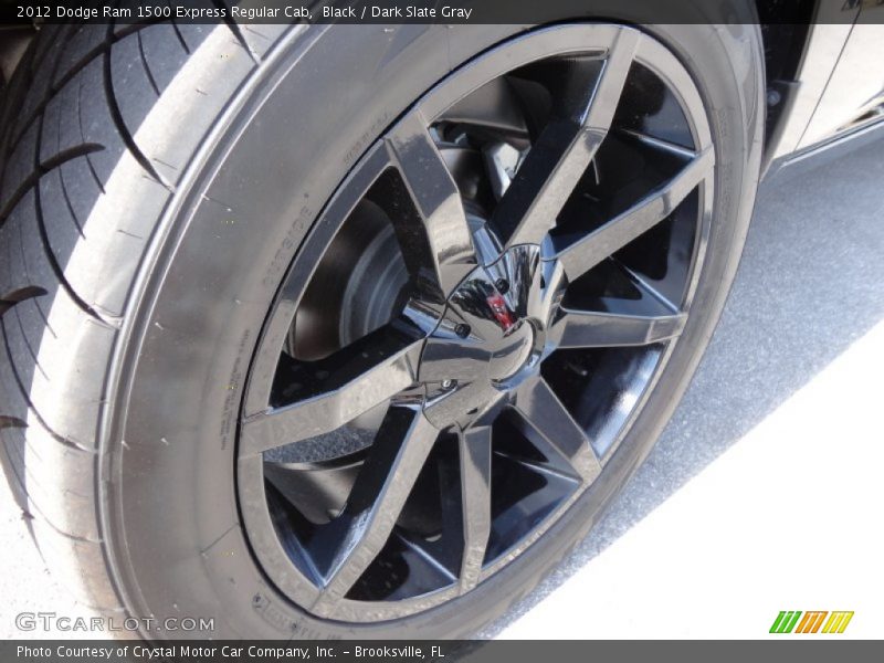 Custom Wheels of 2012 Ram 1500 Express Regular Cab
