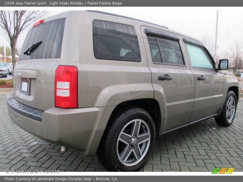 Light Khaki Metallic / Pastel Pebble Beige 2008 Jeep Patriot Sport