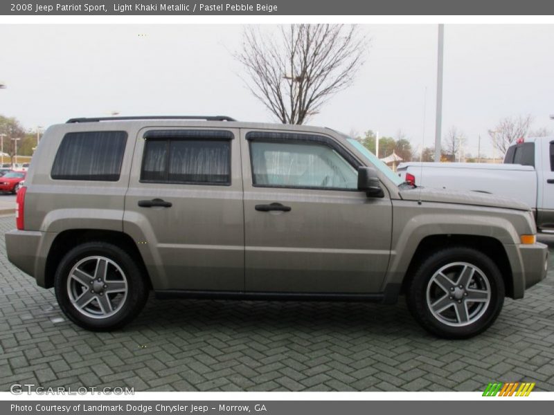 Light Khaki Metallic / Pastel Pebble Beige 2008 Jeep Patriot Sport