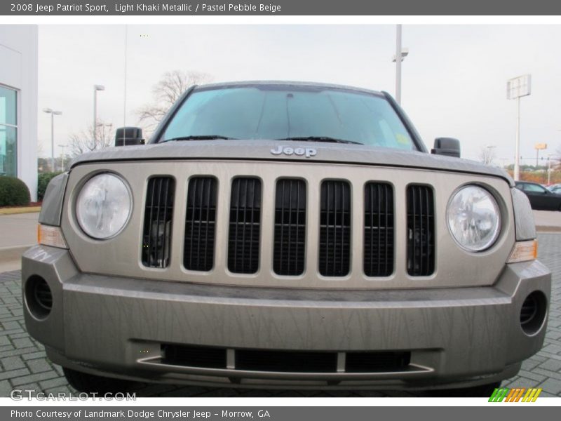 Light Khaki Metallic / Pastel Pebble Beige 2008 Jeep Patriot Sport