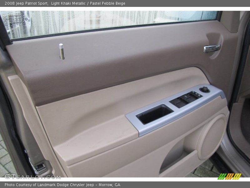 Light Khaki Metallic / Pastel Pebble Beige 2008 Jeep Patriot Sport