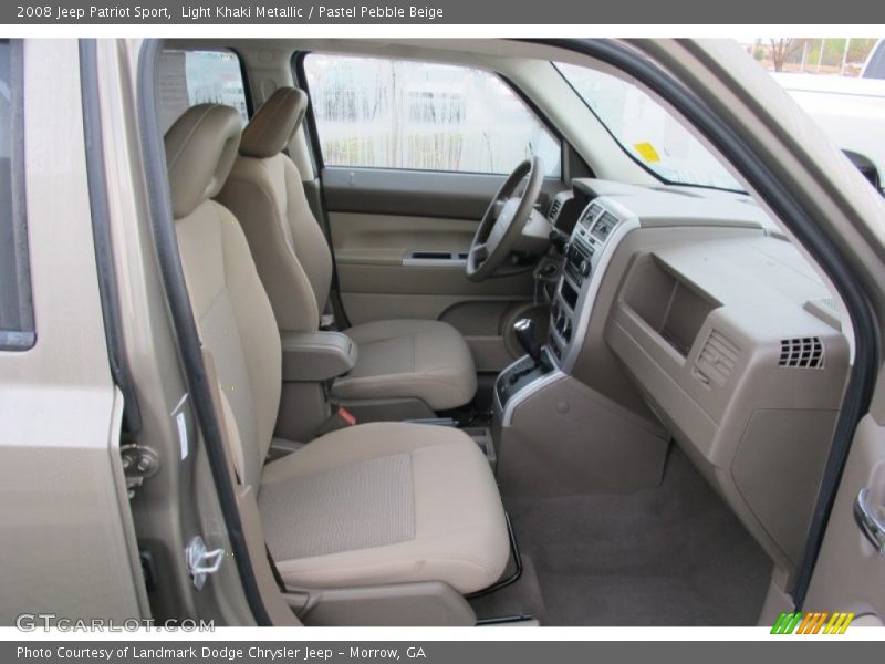 Light Khaki Metallic / Pastel Pebble Beige 2008 Jeep Patriot Sport