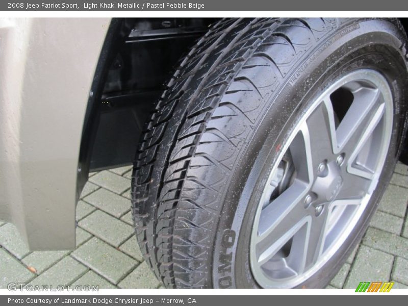 Light Khaki Metallic / Pastel Pebble Beige 2008 Jeep Patriot Sport
