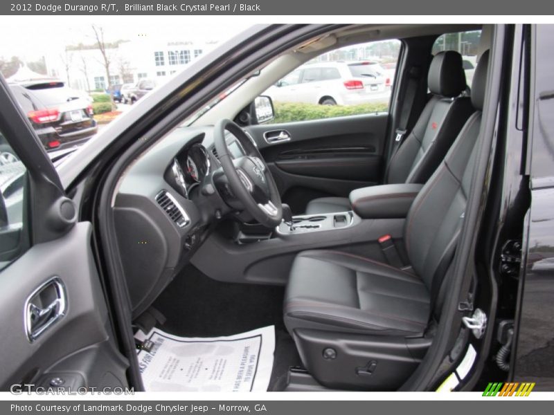  2012 Durango R/T Black Interior