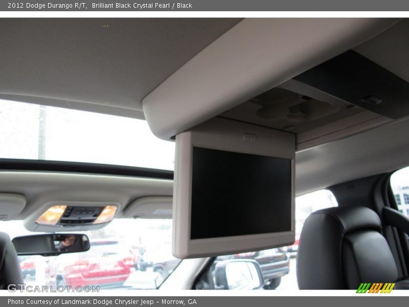 Brilliant Black Crystal Pearl / Black 2012 Dodge Durango R/T