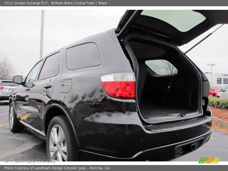 Brilliant Black Crystal Pearl / Black 2012 Dodge Durango R/T