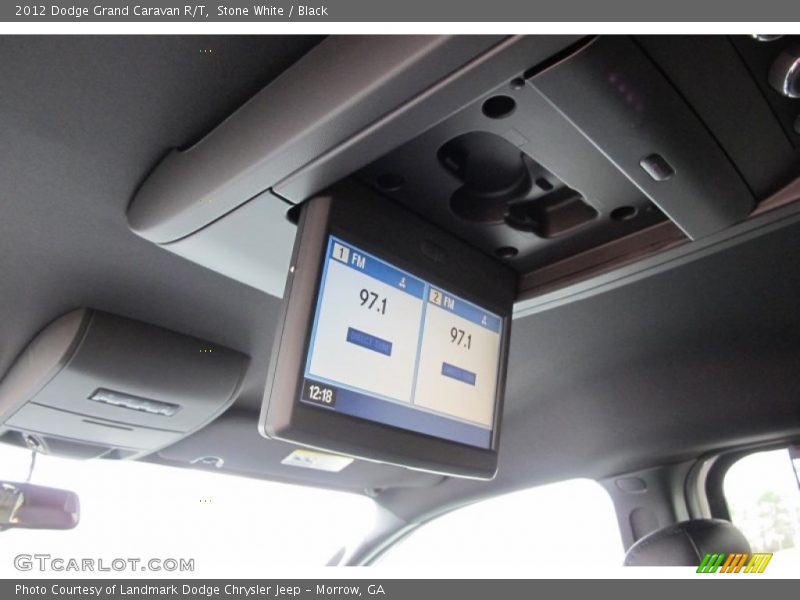 Stone White / Black 2012 Dodge Grand Caravan R/T