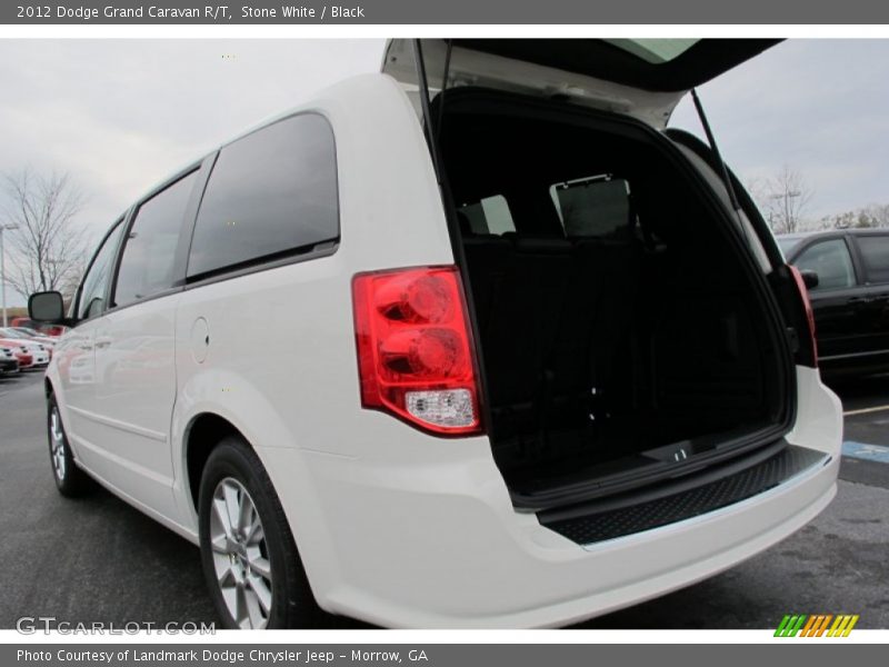 Stone White / Black 2012 Dodge Grand Caravan R/T