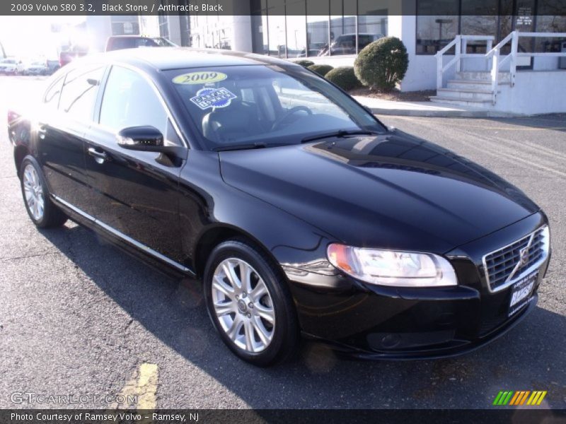 Black Stone / Anthracite Black 2009 Volvo S80 3.2
