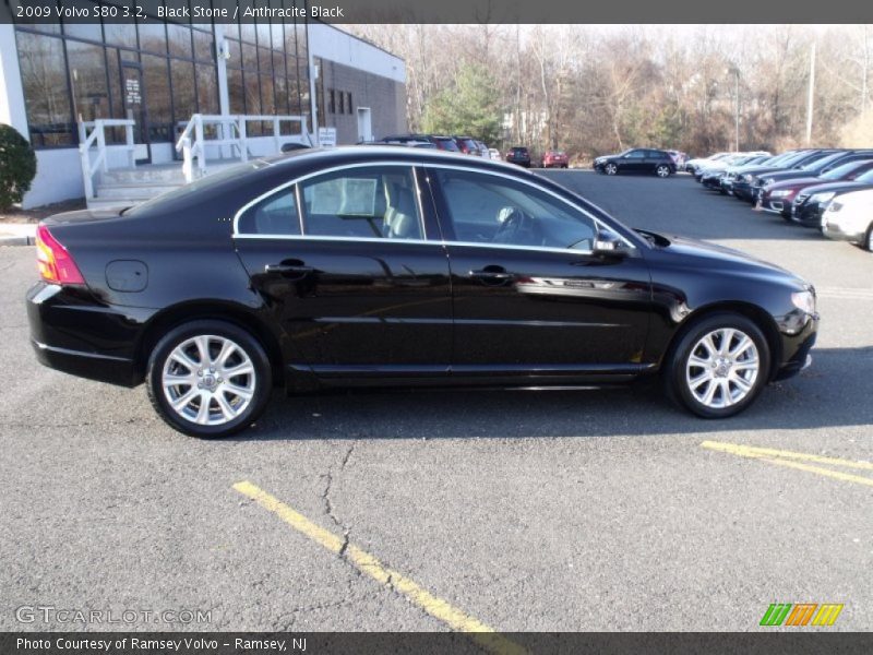 Black Stone / Anthracite Black 2009 Volvo S80 3.2