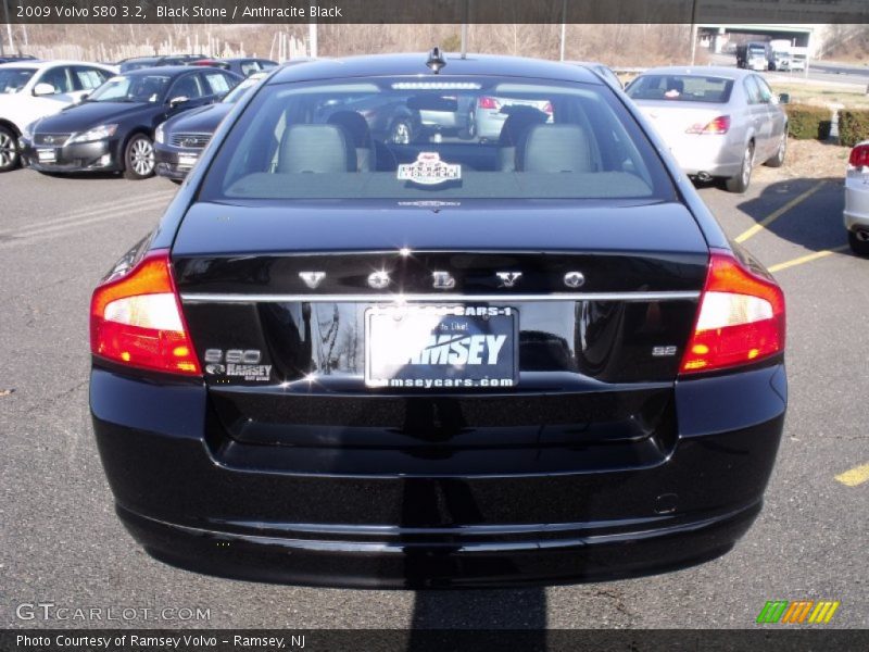 Black Stone / Anthracite Black 2009 Volvo S80 3.2